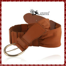 Latest design leather belt,brown patent leather belt for women